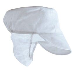 Casquette Gavroche r&eacute;sille Blanche FEMME