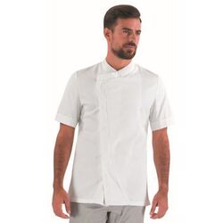 Veste de Cuisine Manches Courtes PARSLEY Blanc / Blanc
