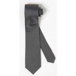 Cravate grise motif CAVIAR