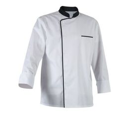 Veste de Cuisine ENERGY ML Blanc / Noir