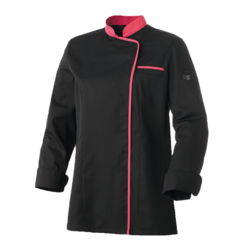 Veste de service Femme EXPRESSION Noir/Fushia