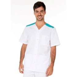 Tunique MC Valentin Blanc/Lagon