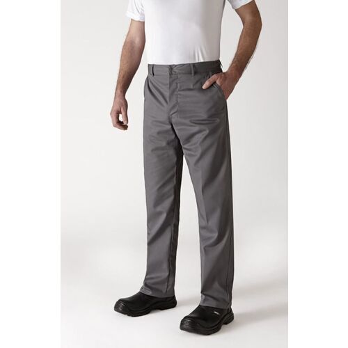 Pantalon de Cuisine Mixte TIMEO Gris
