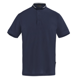 Polo Col Officier Oregano Gar&ccedil;on Bleu marine