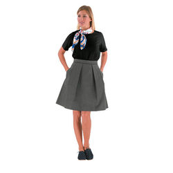 TOP MANCHES COURTES CONTI NOIR