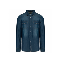 CHEMISE DENIM HOMME ML