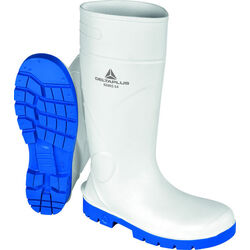 Bottes de s&eacute;curit&eacute; KEMIS S4 SRC CI BLANC BLEU Voiron