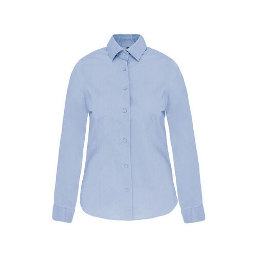 Chemise ML Femme Coton Stretch