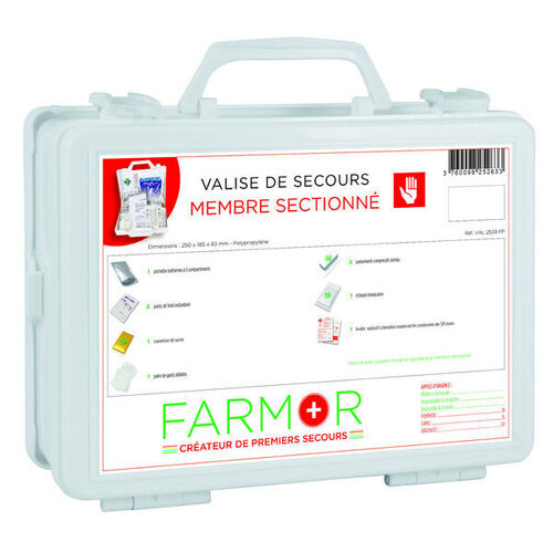 Valise secours MEMBRE SECTIONN&Eacute;